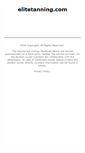 Mobile Screenshot of elitetanning.com